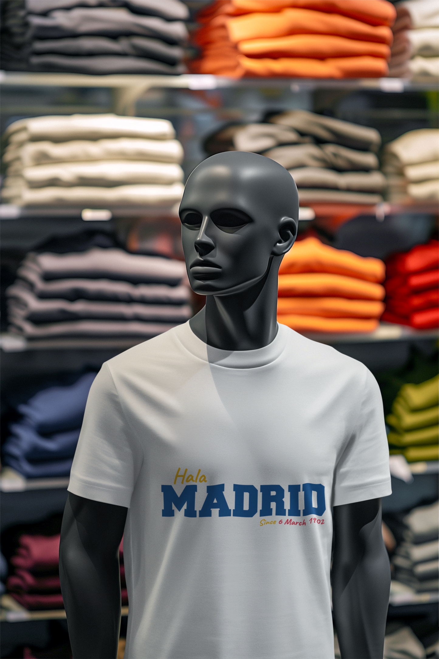 Hala Madrid Printed T-Shirt - Style Cage
